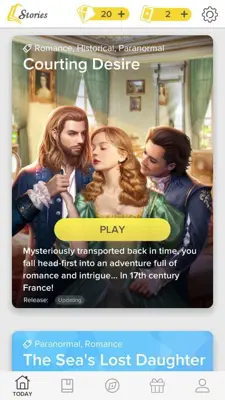 Stories Love and Choices android App screenshot 4